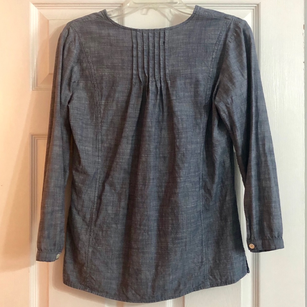 GAP chambray look denim shirt - Picture 2 of 7